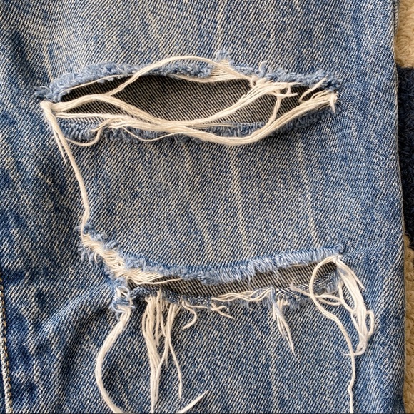 π BLANK NYC THE MADISON DISTRESSED CUT OUT HIGH RISE CROPPED JEANS! - Picture 10 of 14